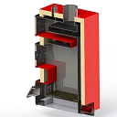 Wood-fired boiler