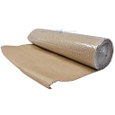 Bubble wrap covered with brown paper 0, 75 m wide