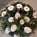 Wreaths. Flower shop in Baldone Meldra.