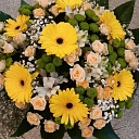 Flower bouquets. Flower shop in Baldone Meldra