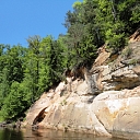 Boating on the Gauja River