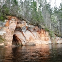 Boat rental for boating on the Salaca River