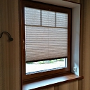 Pleated pleated blinds
