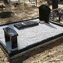 Tombstones, curbs, fences