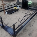 Tombstones, curbs, fences