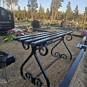 Benches - granite, metal