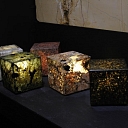 Granite lamps