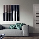 Linneya anthracite door