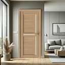 MODERN-3, oak, veneered interior doors