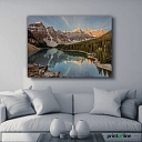 The beauty of nature on PrintOnline.lv fabric canvas