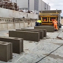manufacture of concrete barriers