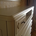 Wooden chest of drawers