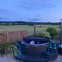 Outdoor hot tub