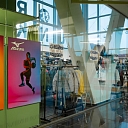 Mizuno sportswear and shoes