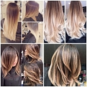 The popular AirTouch hair bleaching technique