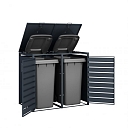 Waste container stands