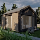 wooden frame houses