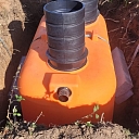 Installation of water supply and sewage system