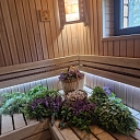 Relaxing sauna