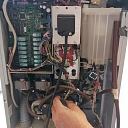 Heating equipment repair, for example, boilers and water heaters.