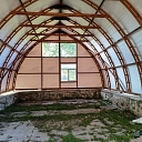 wood frame hangars