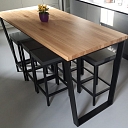 Metal furniture frame