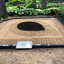 graveyard improvement in Cesis