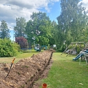 Installing a water supply system in the garden