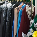 Clothing, funeral wreaths