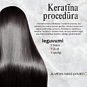 Keratin treatment for smooth and shiny hair.