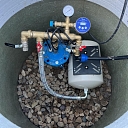 Water sprinkler system installation