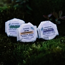 Solid shampoos and conditioners small