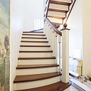 Wooden stairs