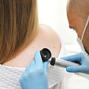 Examination of the skin of the back, using dermatoscopy, to detect possible skin diseases or formations in a timely manner.