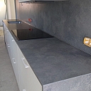 Coffe Brown granīta virsma, Ikšķile