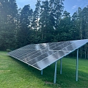 Solar panel installation