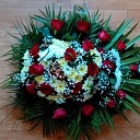 Dahlia, flower shop, funeral wreaths