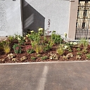 Flowerbed installation