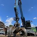 Loading and unloading of scrap metal