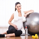 Pregnant women gymnastics