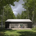 wooden frame houses