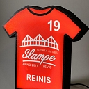 3D printed LED shirt