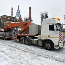 Transportation of oversized machinery and equipment