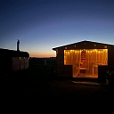 Romantic getaway under the starry sky