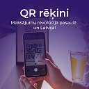 QR koda maksājumu saņemšana un nosūtīšana