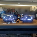 Headlight beam change to EU