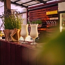 Cocktails at the restaurant
