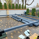 Complete pergola sets and additional accessories