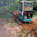 Cauruļu rakšana un instalācija