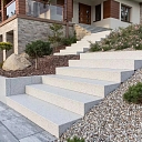 Steps for porches and terraces